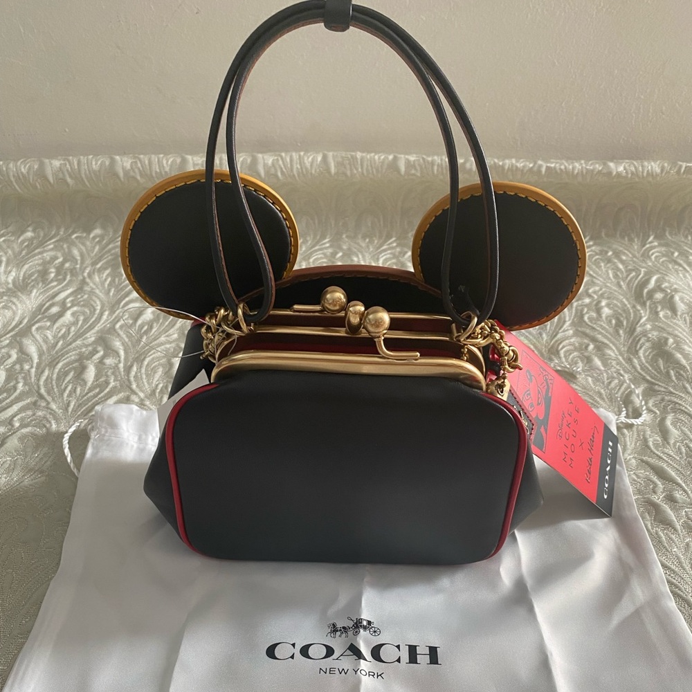 NWT Coach Mickey Mouse Bag